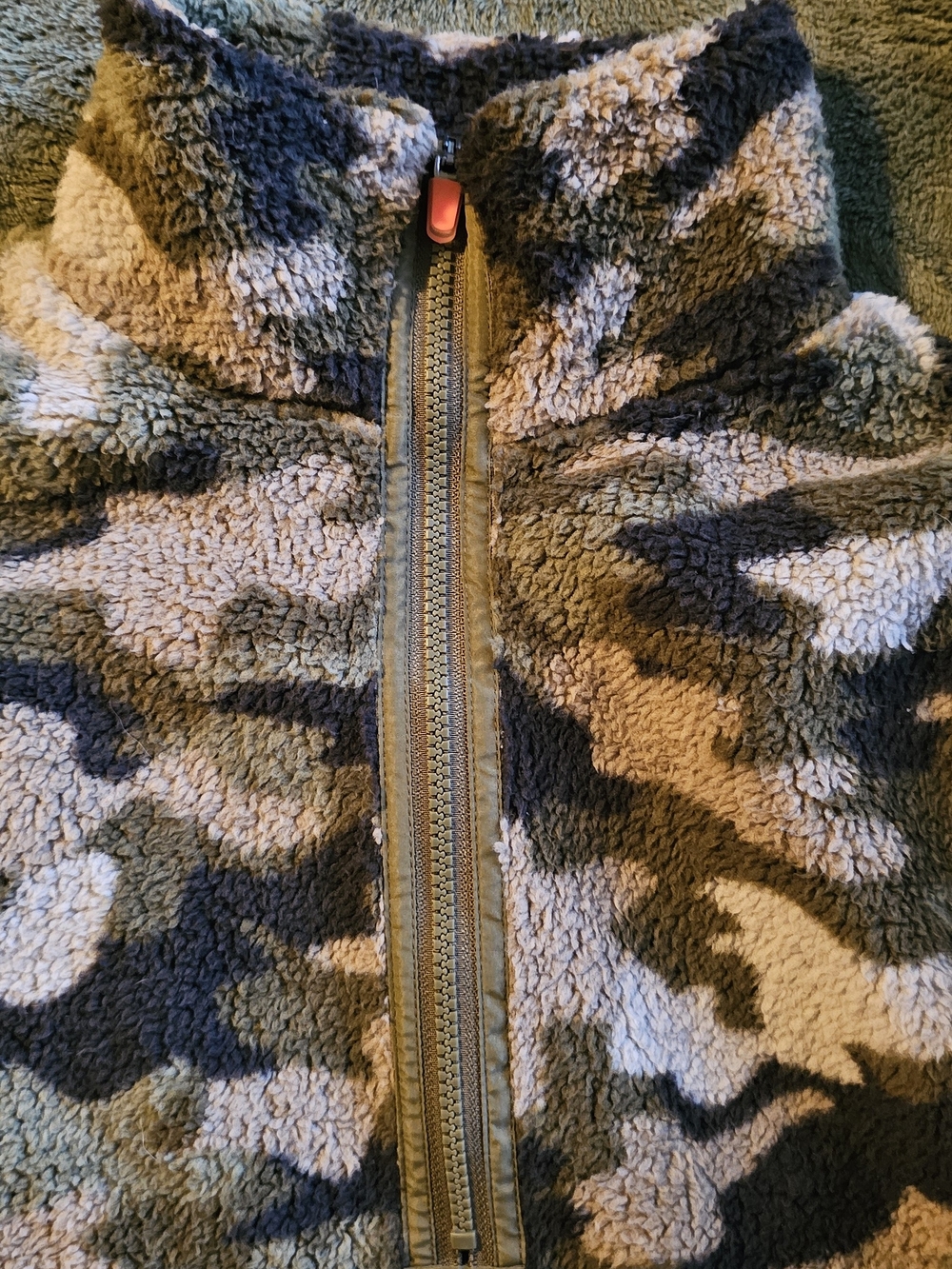 Camo Fleece Pullover - Picture 4 of 8